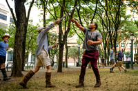 New York Classical Theater: Cymbeline (2022) Fight call, pre-show, post-show