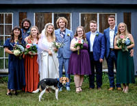Hancock-Proutt Wedding: Posed Groups